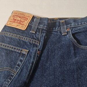 Levi Strauss 517 Bootcut Jeans Dark Wash W36 L32 Mens Denim Pants cowboy western